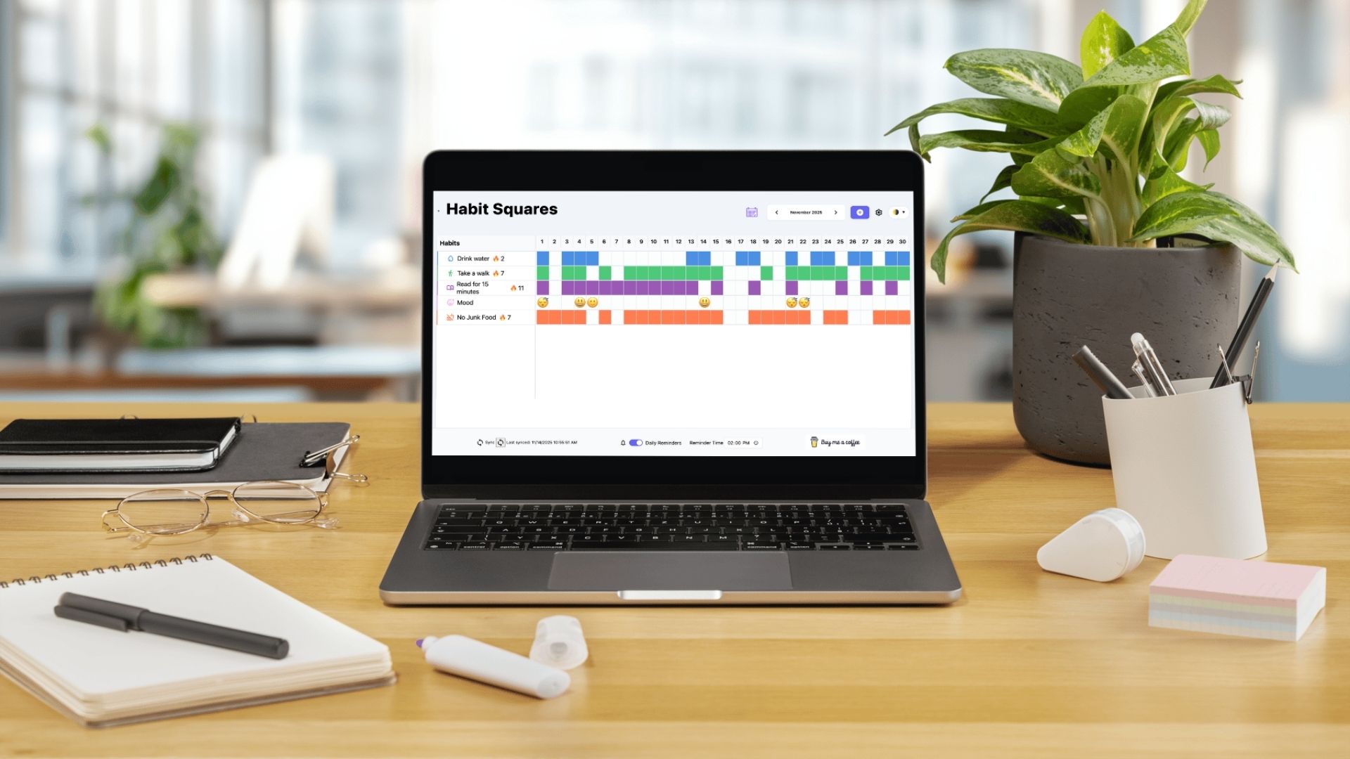Habit Squares Everywhere